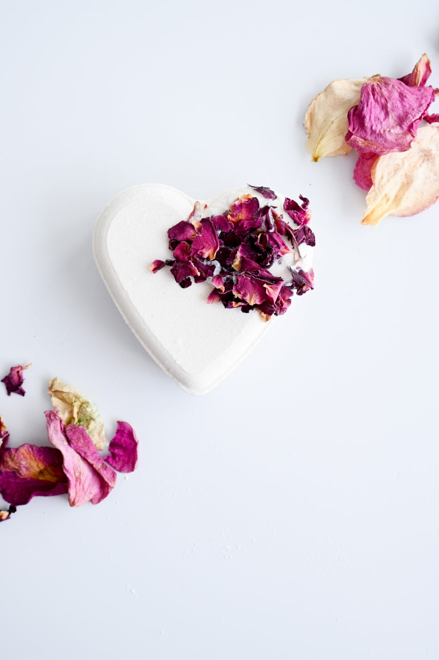 Bath Bomb | Botanical Hearts
