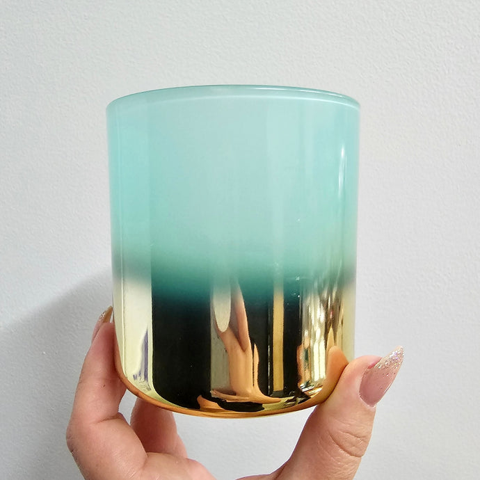 Teal + Gold Candle | 420g