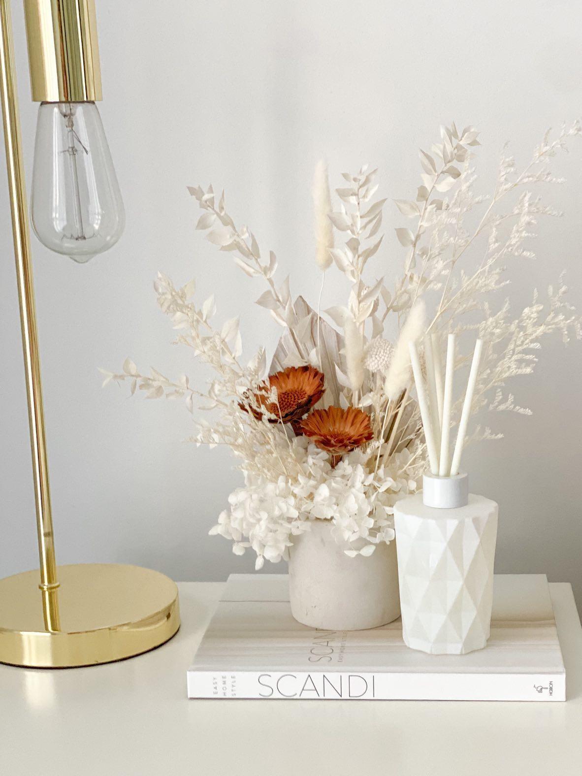 Geo Reed Diffuser | Matte White 170ml