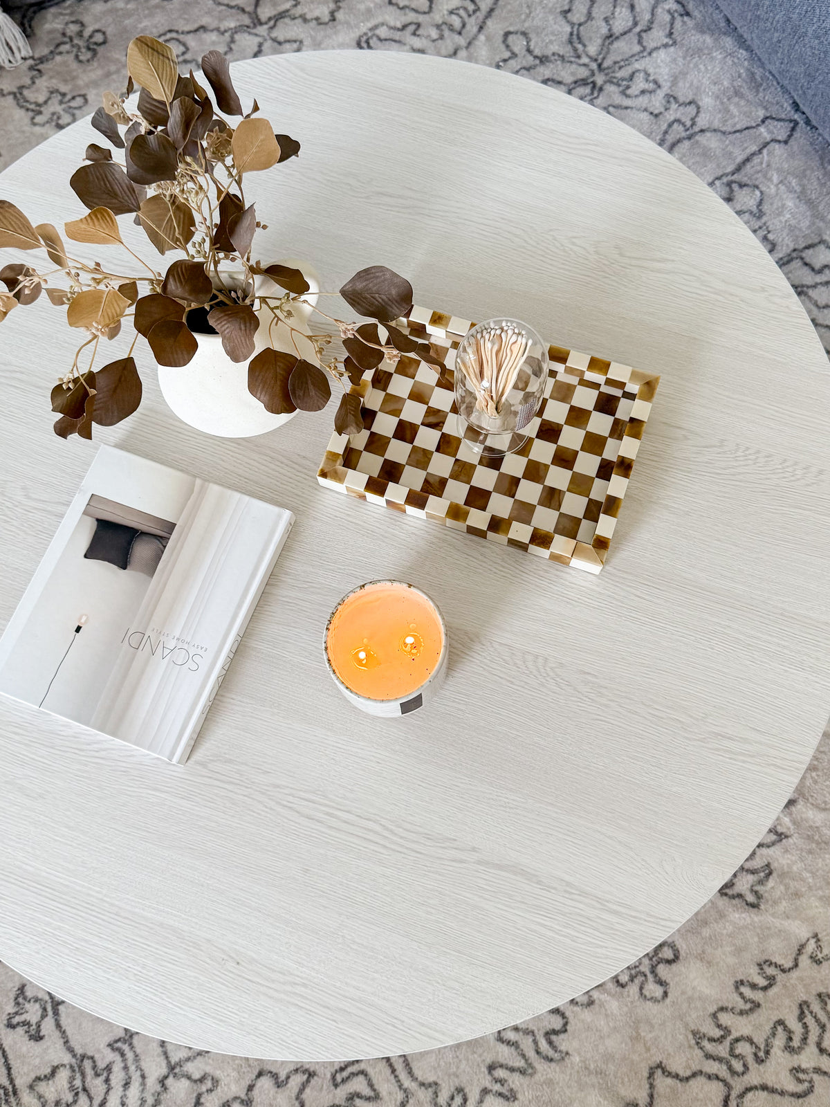 Ceramic Candle | Natural