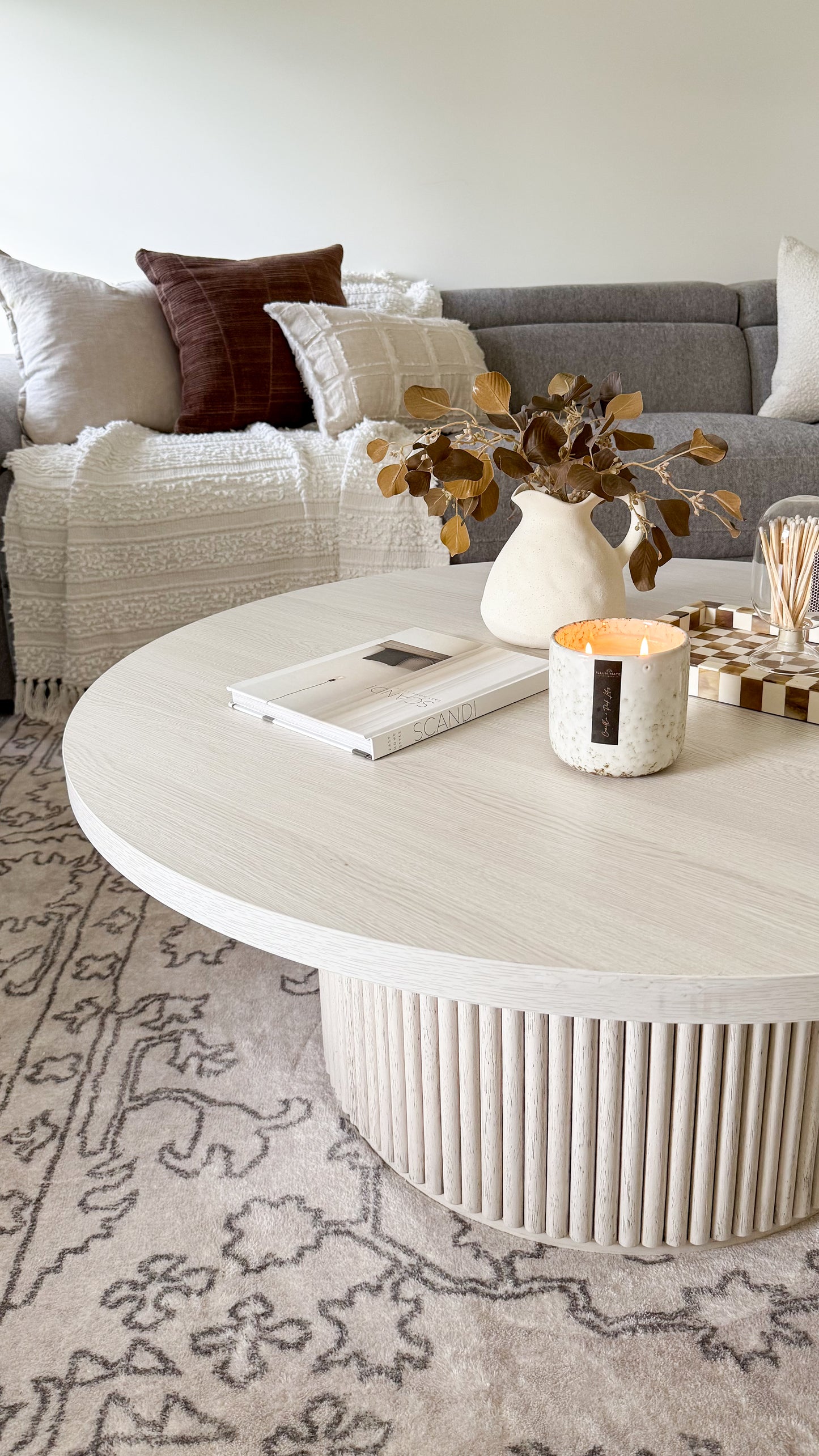 Ceramic Candle | Natural