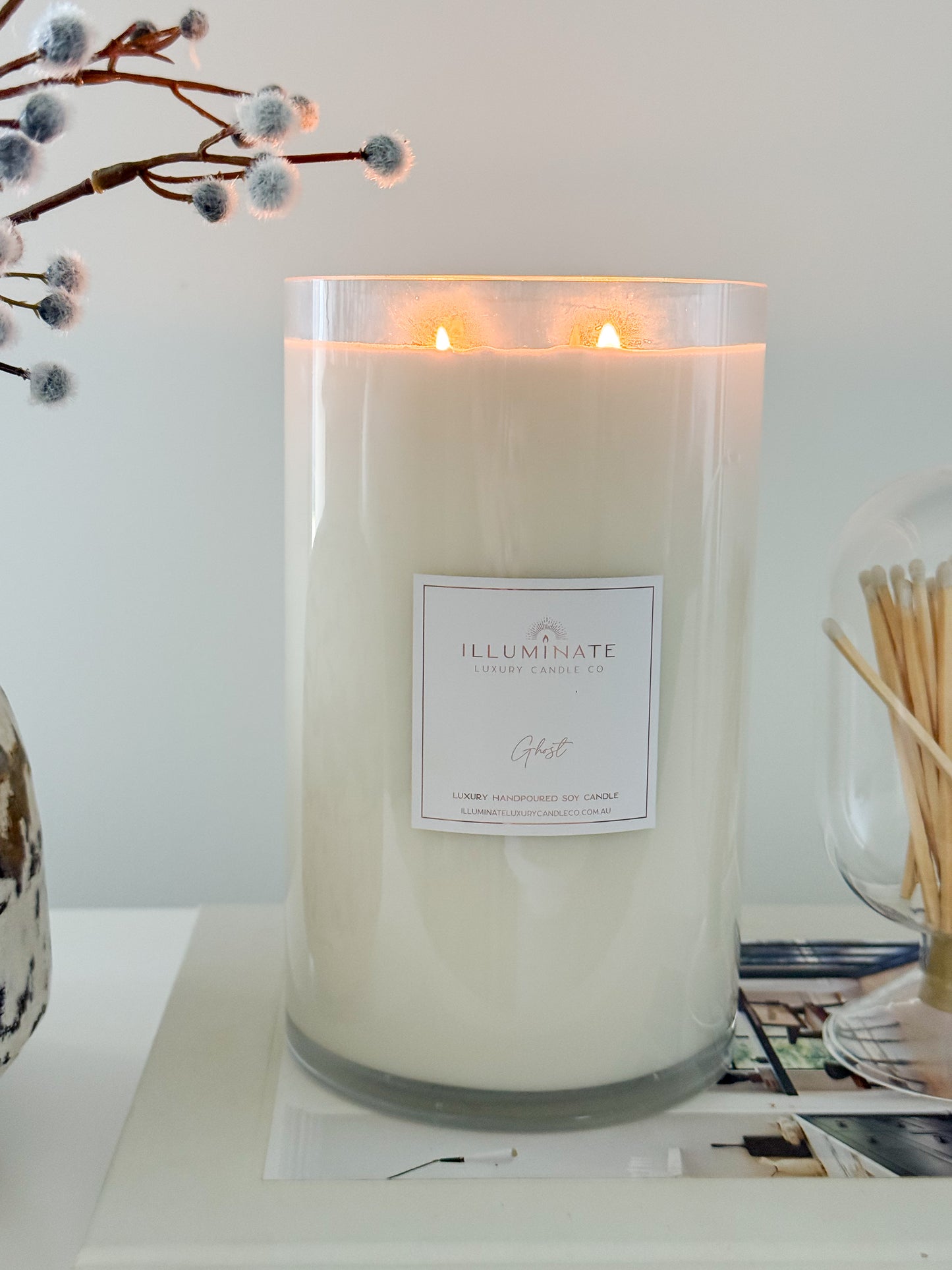 Opulence Candle | Clear