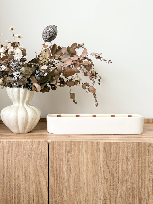 Centrepiece Candle | White