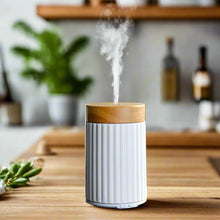 Ultrasonic Diffuser | White + Wood
