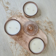 Deluxe Trio Candle | Rose Gold