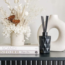 Geo Reed Diffuser | Matte Black 170ml